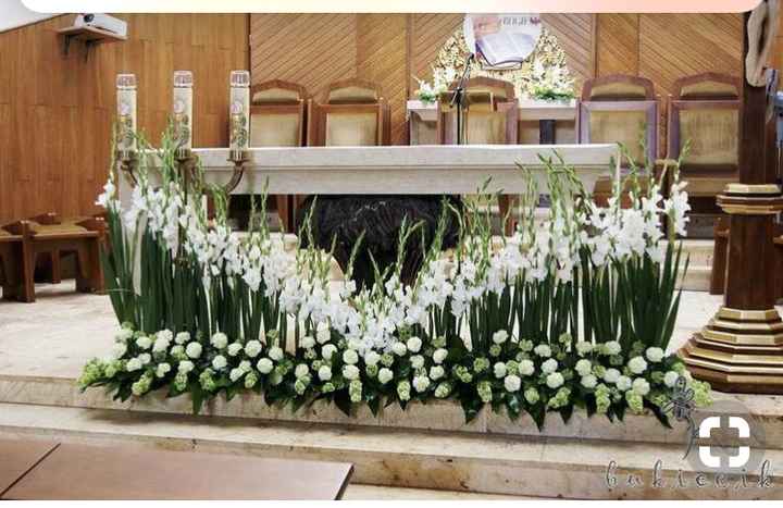 Arreglos del altar - 2