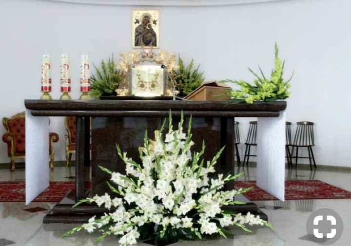 Arreglos del altar - 3