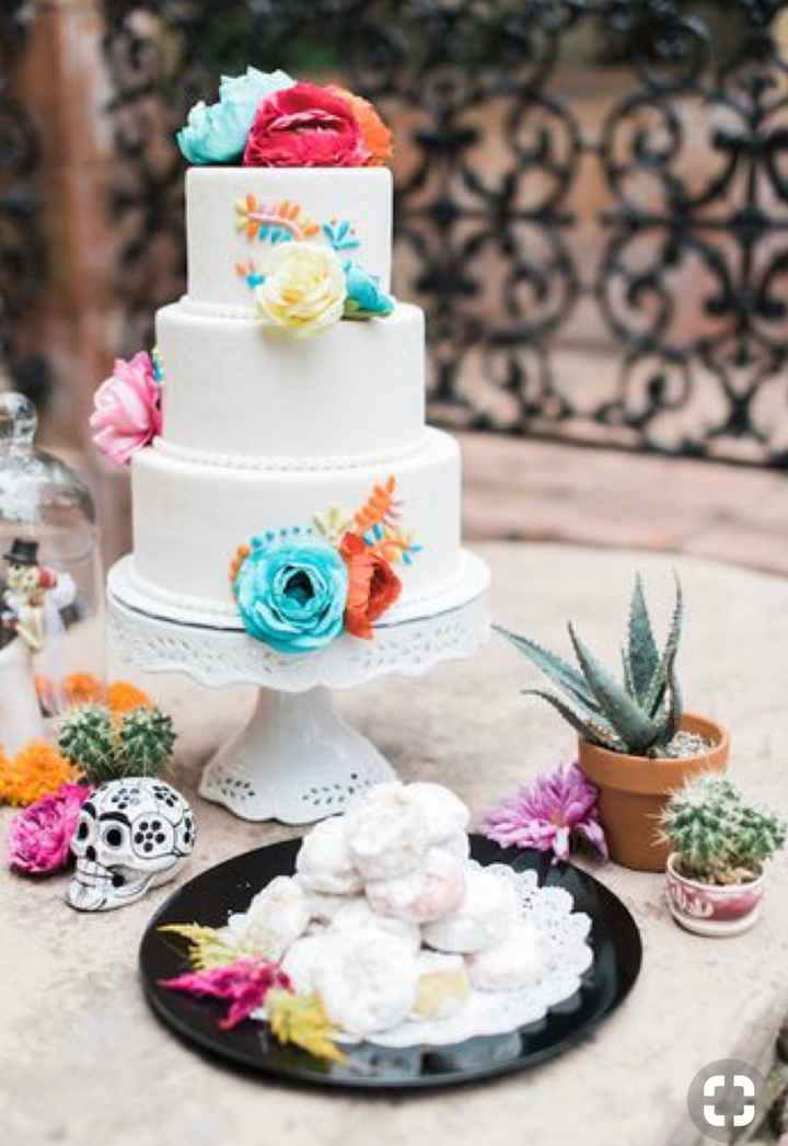 Pasteles a la “día de muertos” - 1