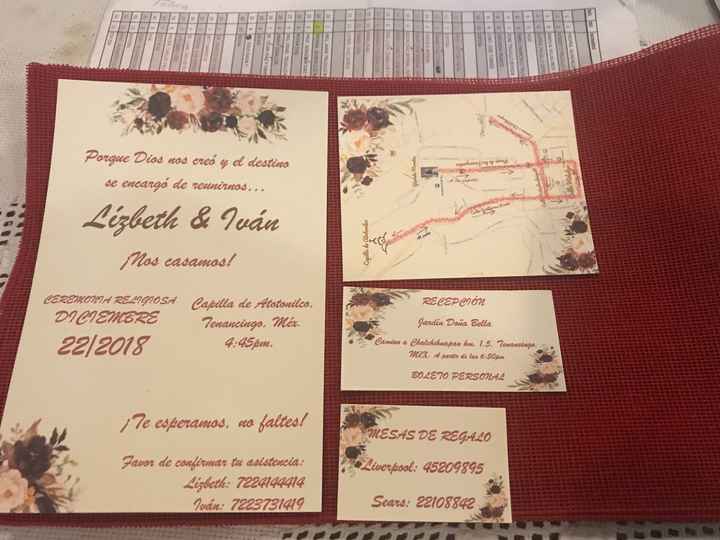 Sube fotos de tus invitaciones - 1
