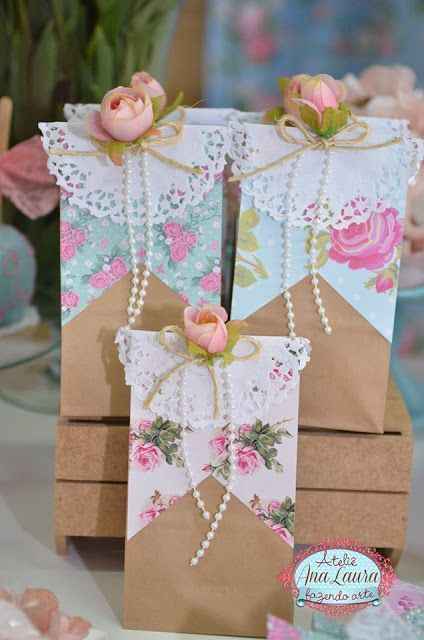 Bellas bolsas con blondas - 6