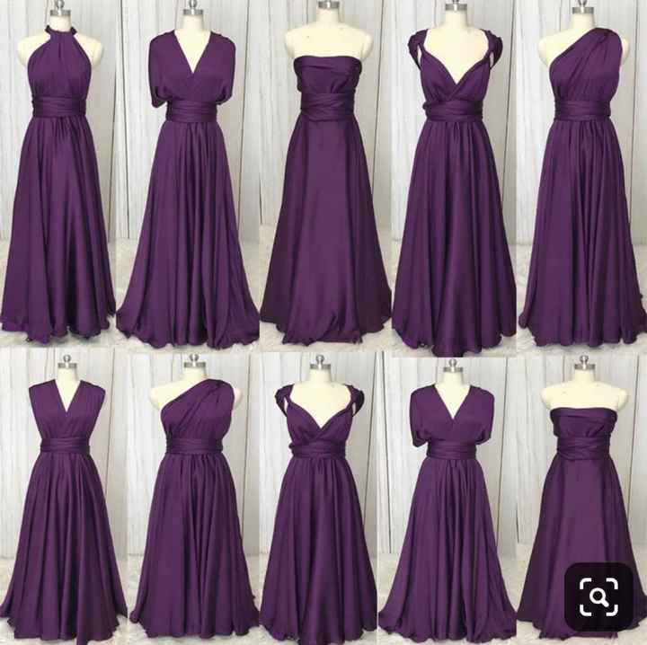 Vestido de dama - 1