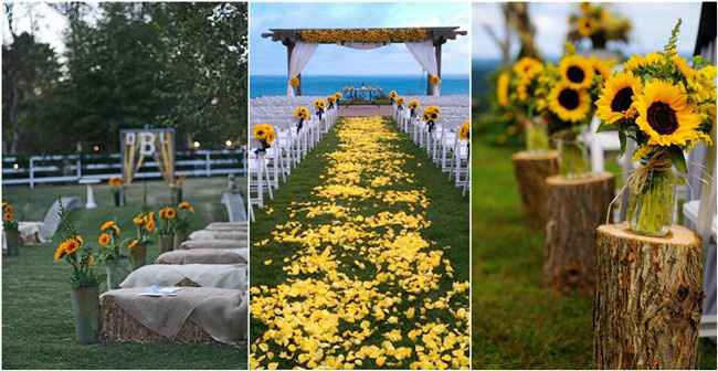 🌟⭐️ decoración con girasoles - 1