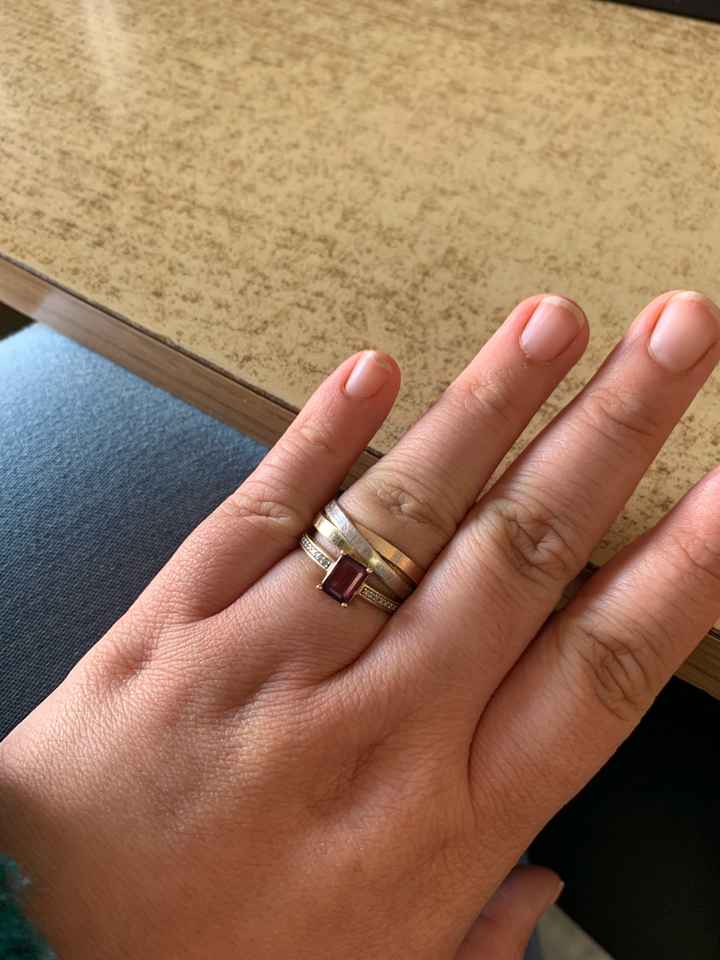 Si hubieras podido elegir el anillo de compromiso.. - 1