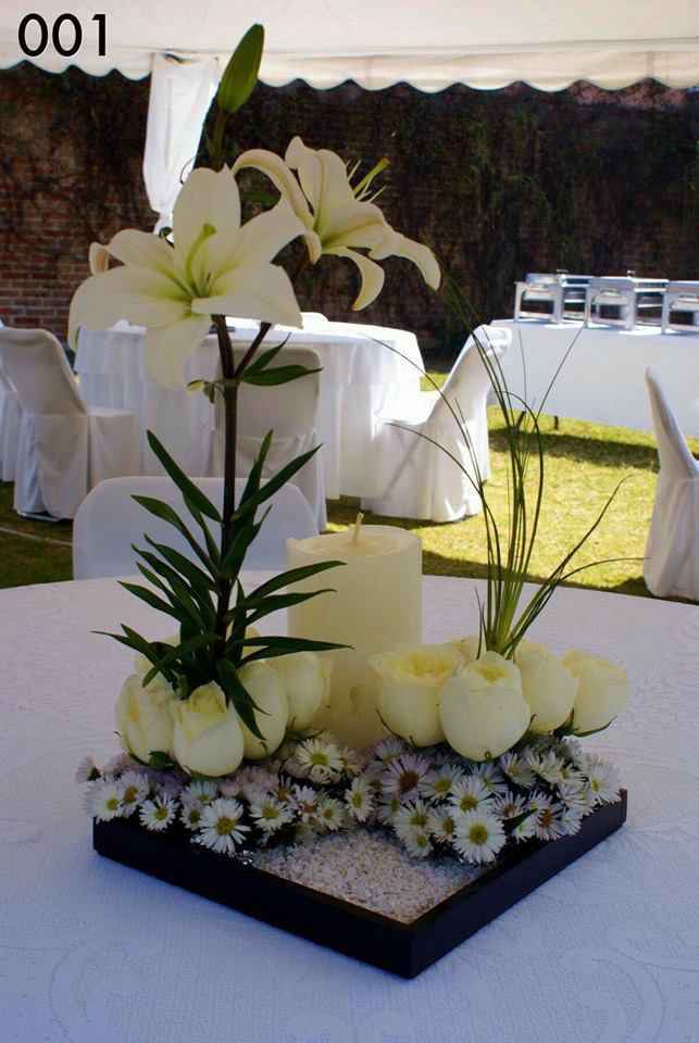 Centros de mesa con flores - 4