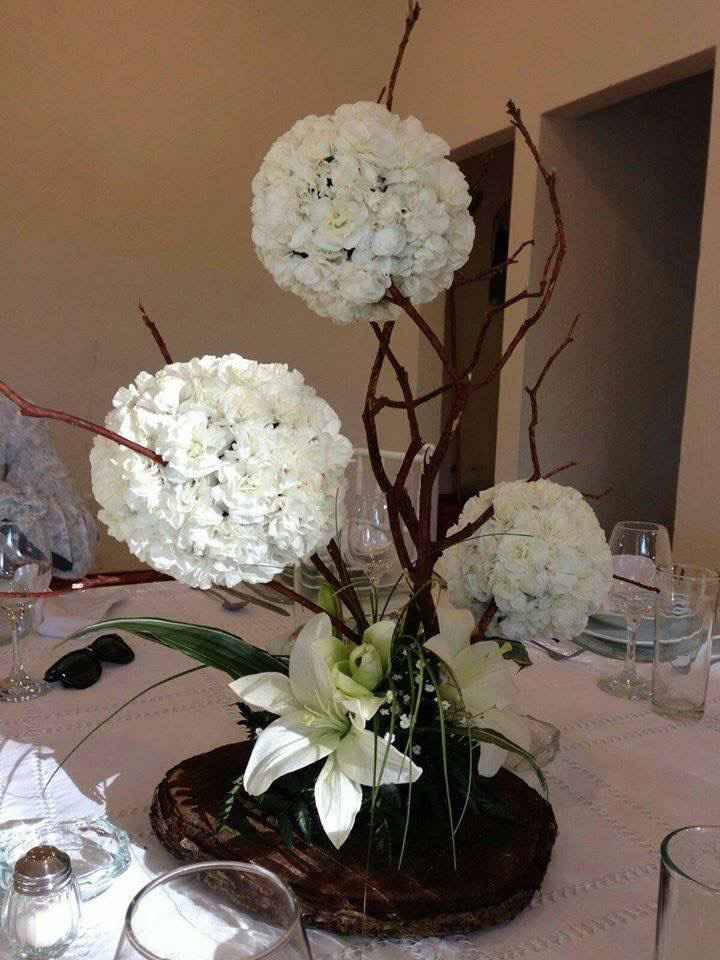 Centros de mesa con flores - 12