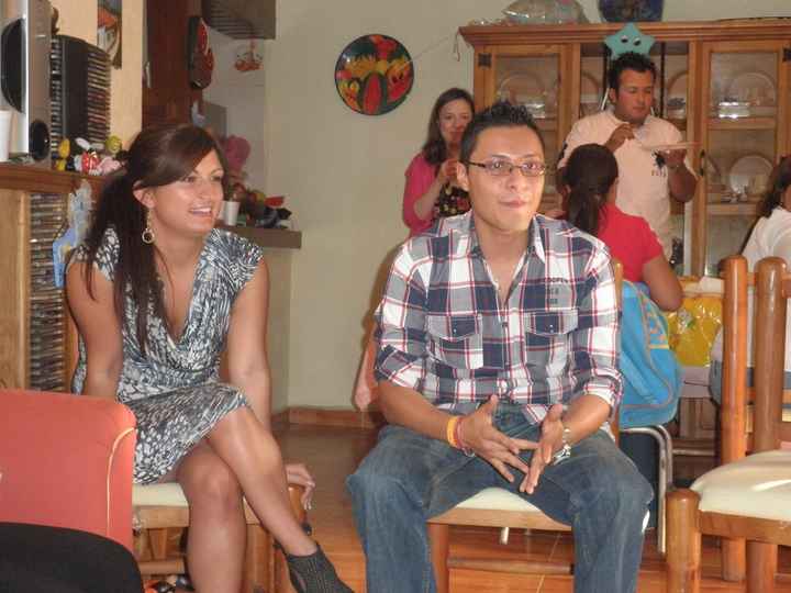 anunciando el compromiso