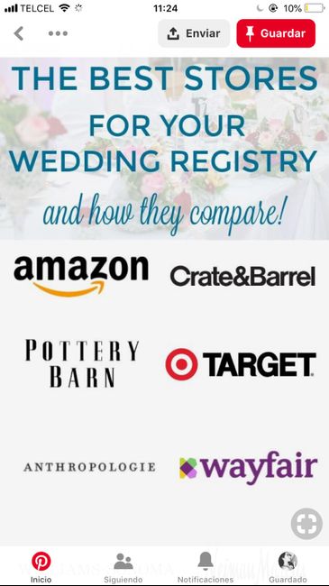 Mesa de regalos /wedding registry preguntas - 1