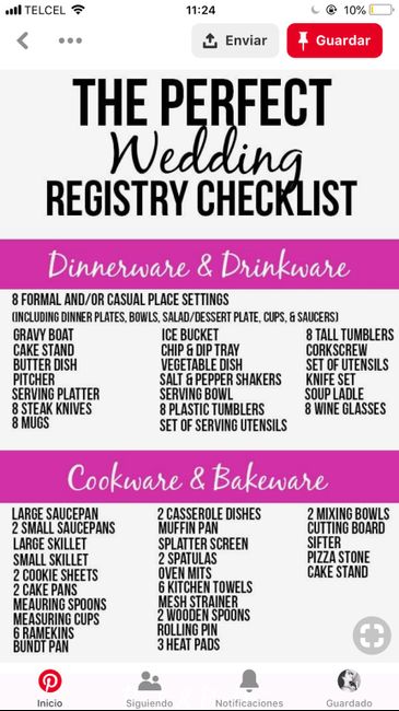 Mesa de regalos /wedding registry preguntas - 4