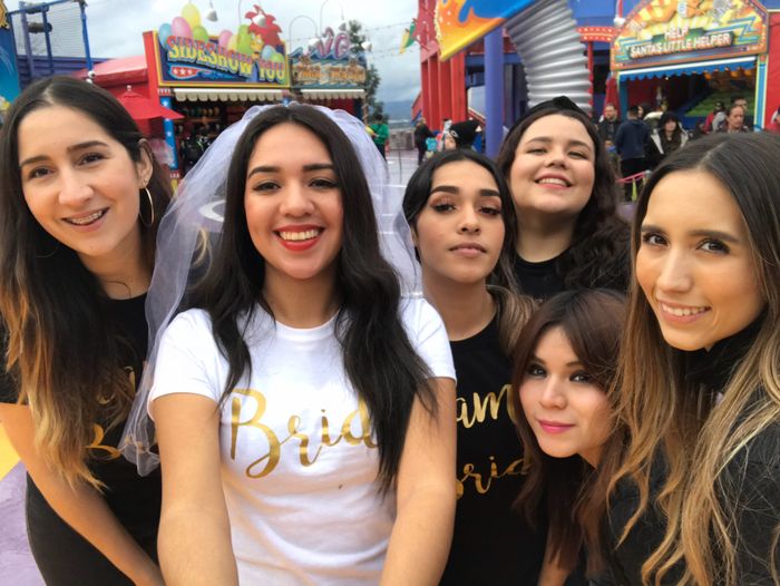 Primer despedida de soltera con mis damas 💜👰🏽 - 2