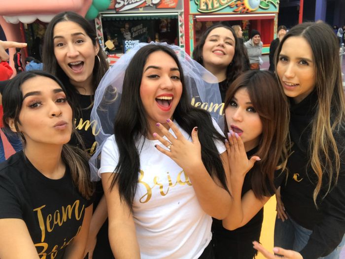 Primer despedida de soltera con mis damas 💜👰🏽 - 3