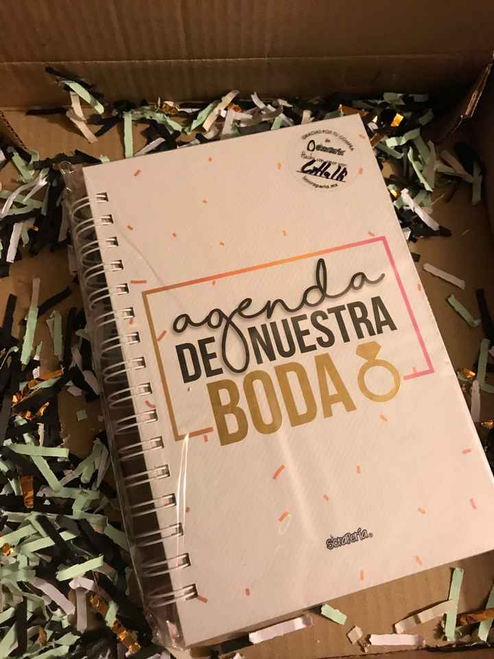 Agenda para boda de La Scrapería 👩🏽‍💻🖤 - 1