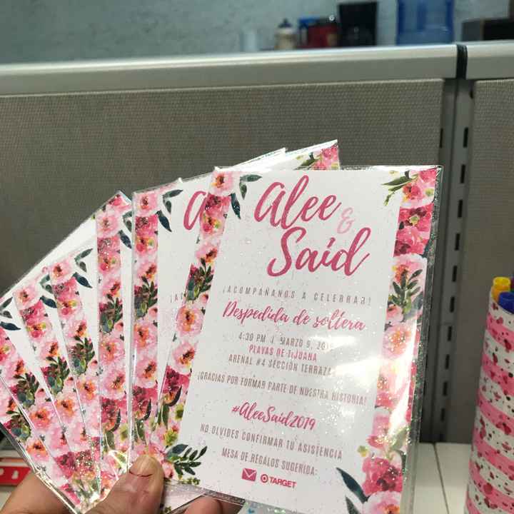 Invitaciones para despedida diy - 2