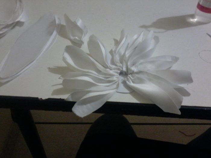 Por fin ,,!!! mis crisantemos de tela !!!!! - 6