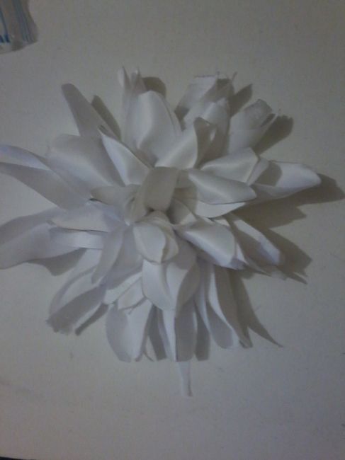 Por fin ,,!!! mis crisantemos de tela !!!!! - 7