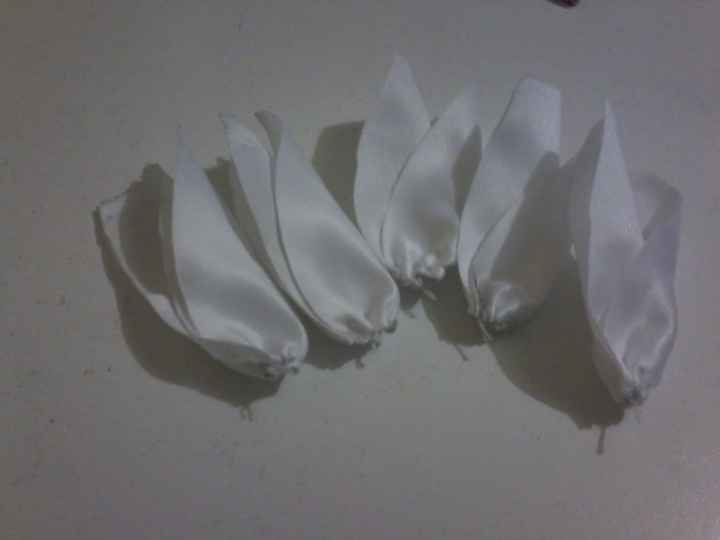 Por fin ,,!!! mis crisantemos de tela !!!!! - 5