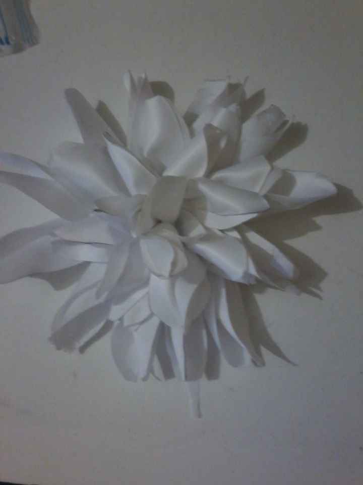 Por fin ,,!!! mis crisantemos de tela !!!!! - 7