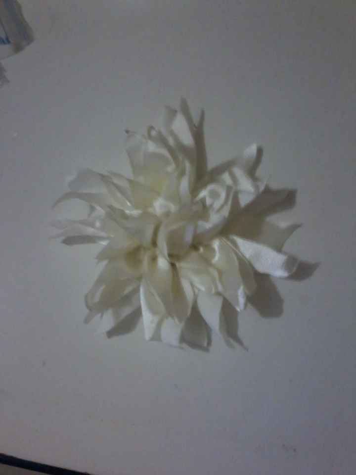 Por fin ,,!!! mis crisantemos de tela !!!!! - 9