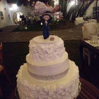 Los dos somos deportistas y nos regalaron esos cake toppers