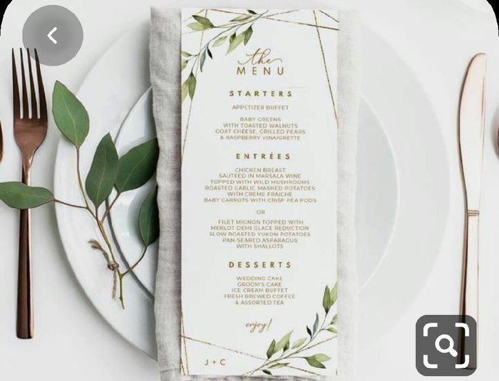 Menú boda de noche 4