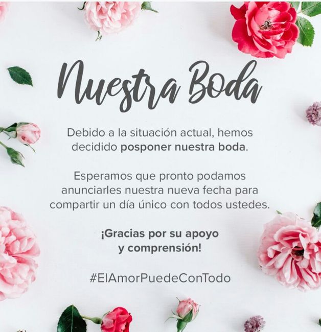 El covid pospuso nuestra boda 👰🏼 🎩 1