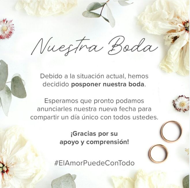 El covid pospuso nuestra boda 👰🏼 🎩 2