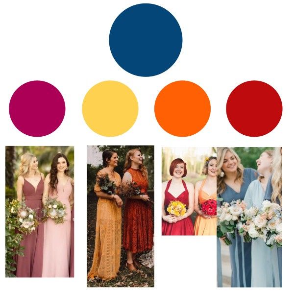 Color para el vestido de las damas 24