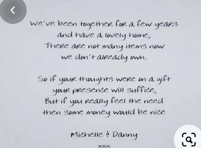 Cómo pedir dinero en lugar de regalos? 9