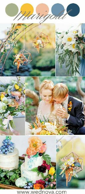 ¡Color del tema de la boda y damas de honor! - 5