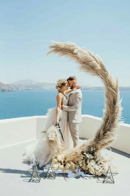 Te gustaría? Boda temática de pampas 2