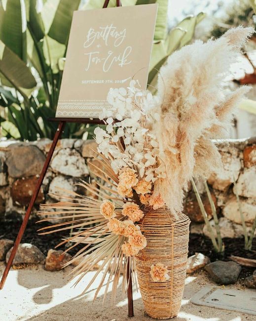 Te gustaría? Boda temática de pampas 11