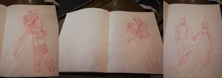 Bocetos de Scarlet Adriannes Art