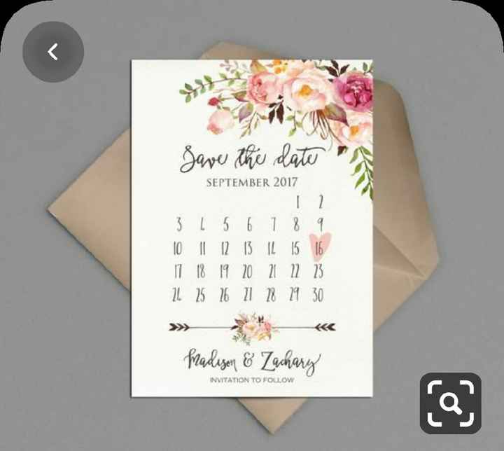 Save the Dates? Invitaciones? - 1