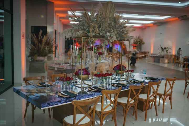 Centros de mesa con hierba de las Pampas - 3