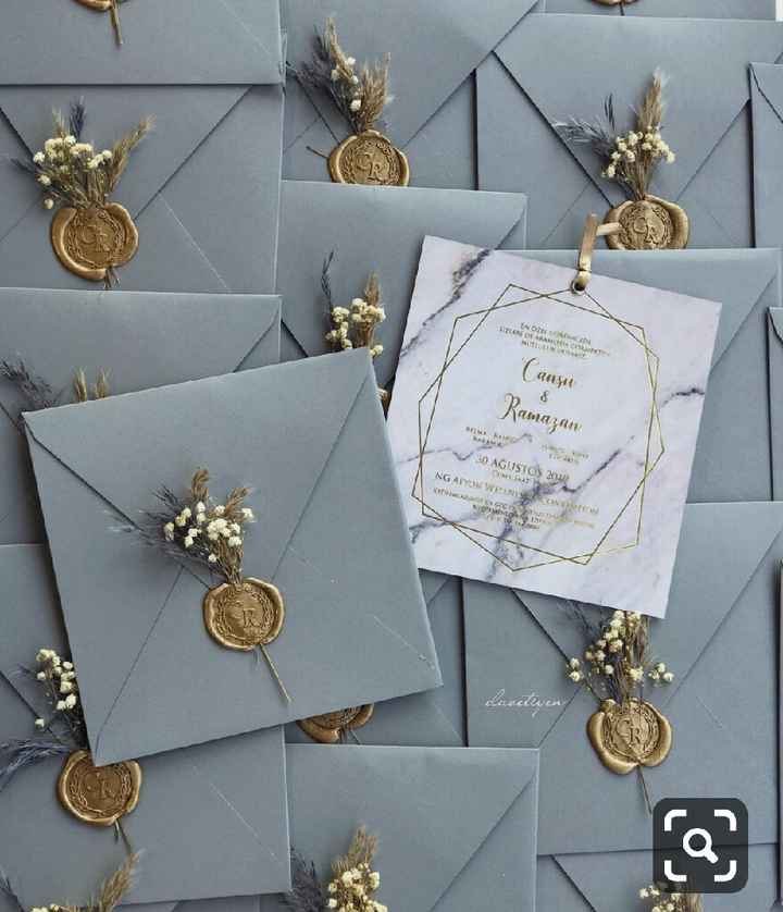 Sellar invitaciones con plantas o flores - 1