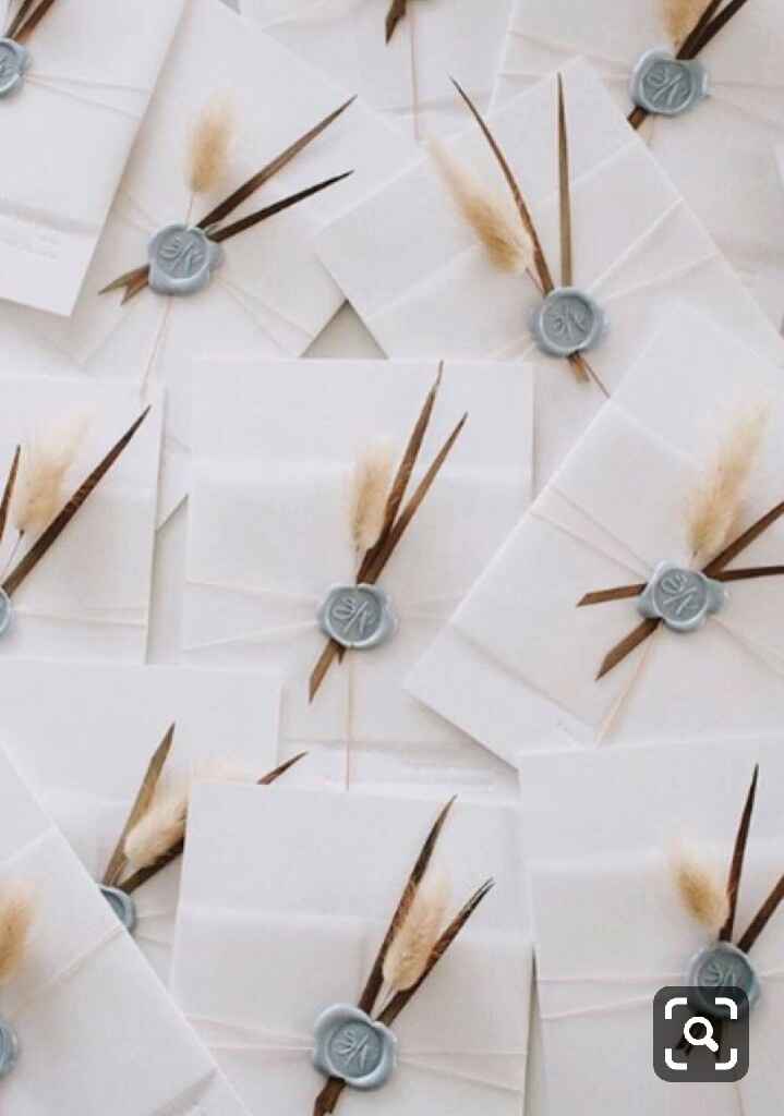 Sellar invitaciones con plantas o flores - 2