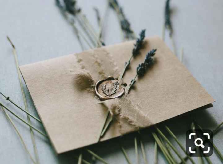 Sellar invitaciones con plantas o flores - 7
