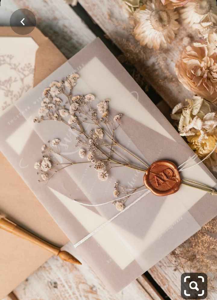 Sellar invitaciones con plantas o flores - 9