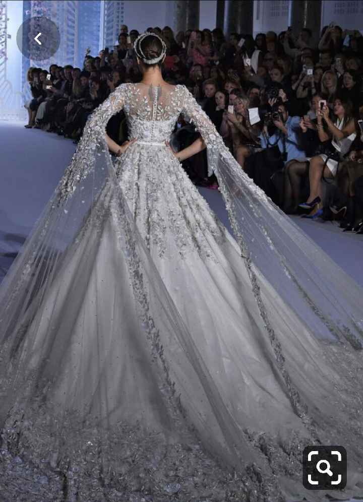 Mangas largas en el look nupcial - 9