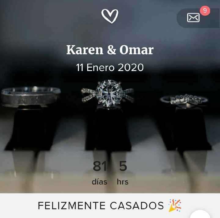 El contador de las graduadas 👰🏻 - 1