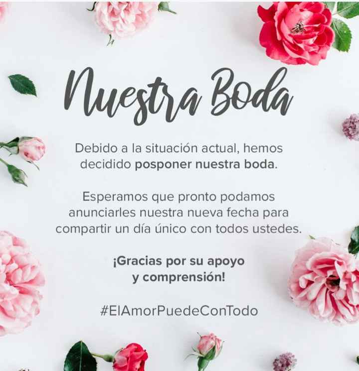 El covid pospuso nuestra boda 👰🏼 🎩 - 1