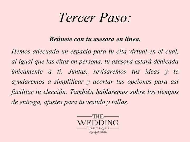 The wedding boutique - citas virtuales - 4