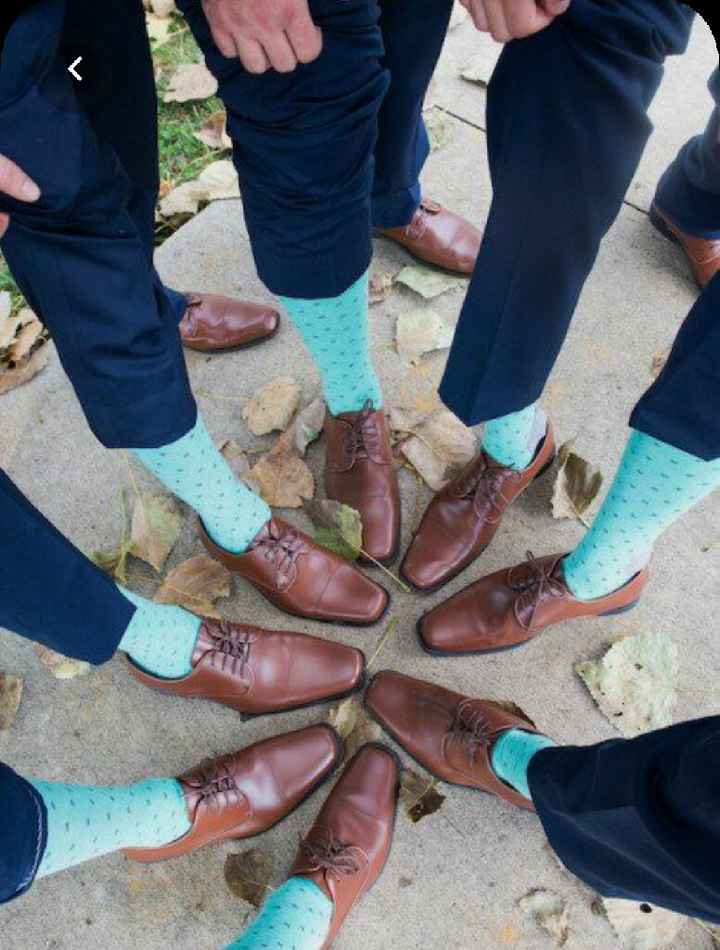 Calcetines para novio y corte - 12