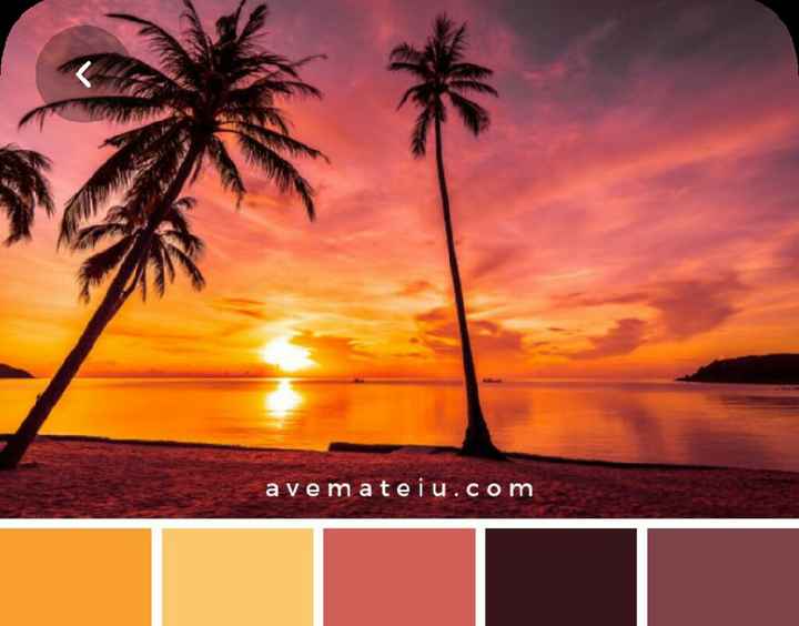 Colores: paleta de colores con amarillo - 2