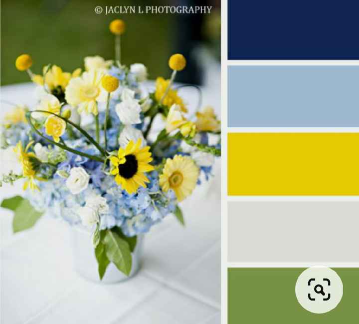 Colores: paleta de colores con amarillo - 3