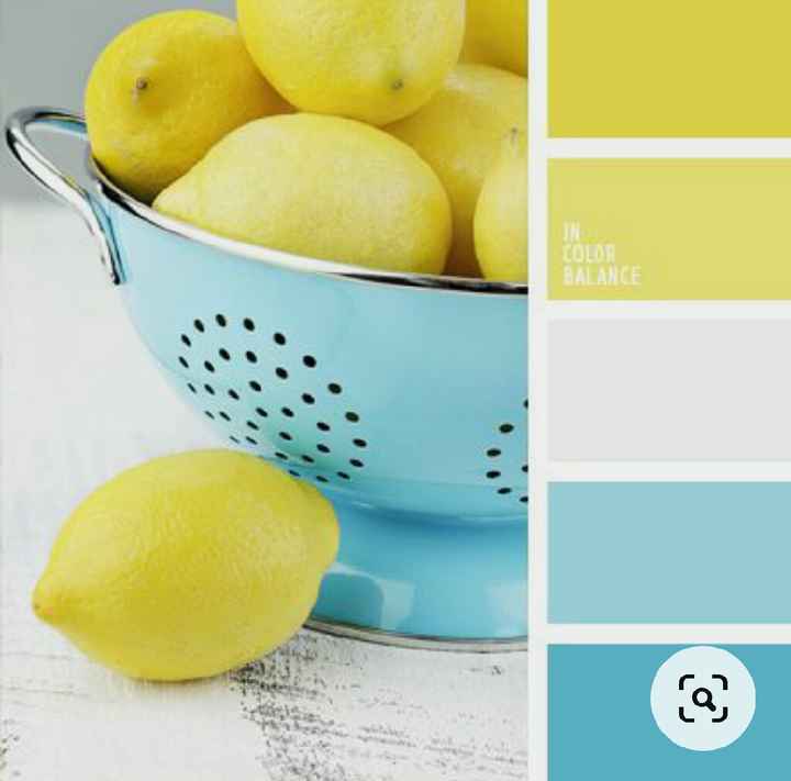 Colores: paleta de colores con amarillo - 6