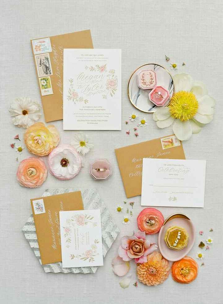 Colores: invitaciones con sobre amarillo - 11