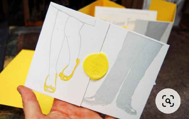 Colores: sellos de cera en amarillo - 6