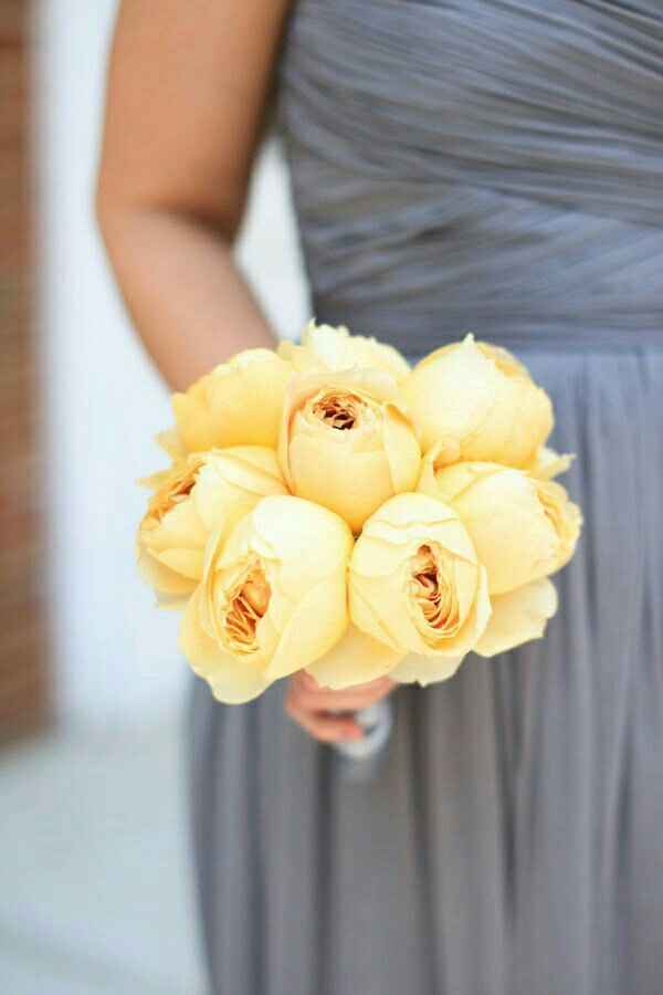 Colores: bouquets para damas amarillos - 6