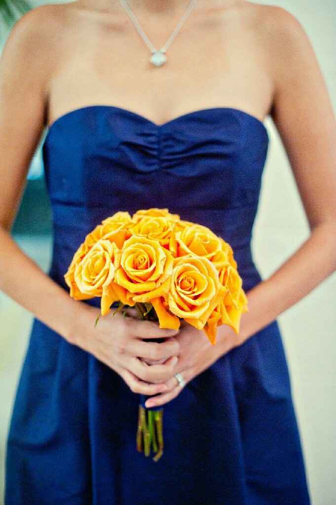 Colores: bouquets para damas amarillos - 11